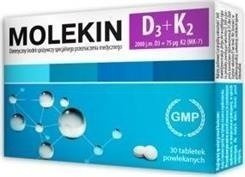 MOLEKIN D3 + K2 x 30 tabletek