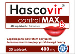 Hascovir control tabletki MAX 400 mg, 30 sztuk