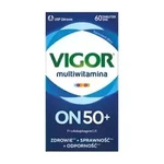 VIGOR multiwitamina ON 50+ zestaw witamin i minerałów z żeń-szeniem i reishi tabletki, 60 sztuk