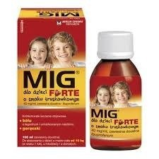 MIG FORTE zawiesina o smaku truskawkowym 100 ml