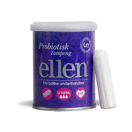 ELLEN Tampony Probiotyczne Normal x 12 sztuk