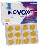 INOVOX EXPRESS o smaku miodowo - cytrynowym x 36 pastylek do ssania