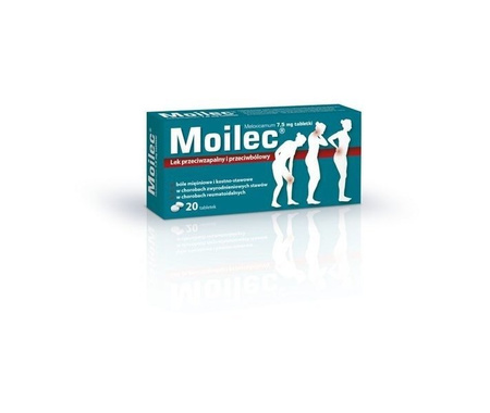 MOILEC 7,5 mg x 20 tabletek 