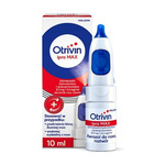 Otrivin ipra MAX, (0,5 mg + 0,6 mg)/ml, aerozol do nosa, 10ml