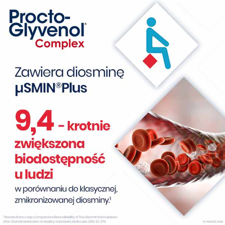 Procto-Glyvenol Complex, tabletki na hemoroidy, 30 sztuk