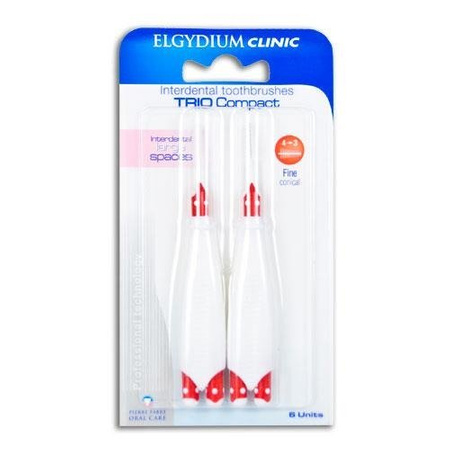 ELGYDIUM TRIO COMPACT 444 Szczoteczki międzyzębowe x 6 sztuk