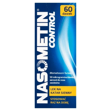 Nasometin Control 50 μg/dawkę, aerozol do nosa, 60 dawek 