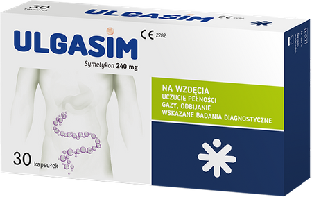 ULGASIM 240mg x 30 kapsułek