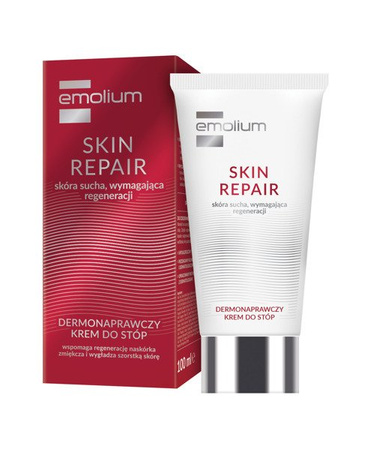 EMOLIUM Skin repair dermonaprawczy krem do stóp 100ml  DATA WAŻNOŚCI 10.2023r. 