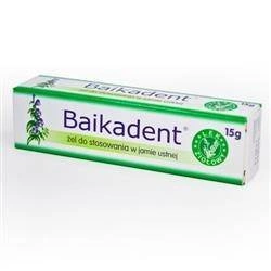 BAIKADENT żel do stosowania w jamie ustnej 15 g