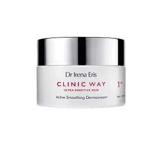 Clinic Way 1° Ultra Sensitive Skin  Dermokrem Aktywnie Wygładzający na dzień SPF 15, 50ml DATA WAŻNOŚCI 01.2025.r