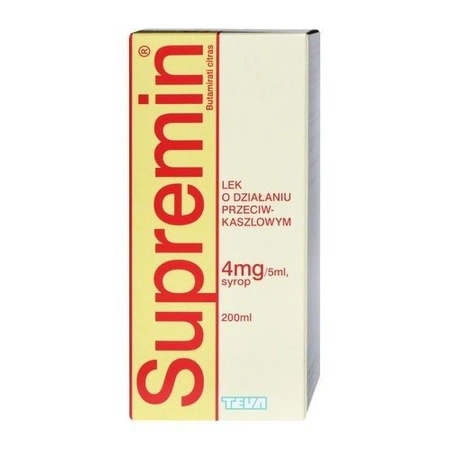 SUPREMIN 4 mg/5 ml syrop 200 ml