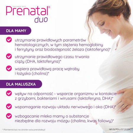 Prenatal DUO 60 + 30 kapsułek