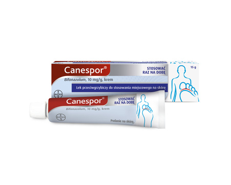 CANESPOR 10 mg/g krem 15 g