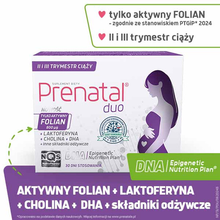 Prenatal DUO 60 + 30 kapsułek DATA WAŻNOŚCI 03.2025r.