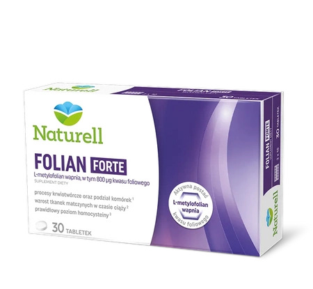 NATURELL Folian Forte tabletki, 30 sztuk