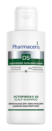 Pharmaceris Octopirox DS Dermatologiczny Sebo-micelarny szampon enzymatyczny, 125ml