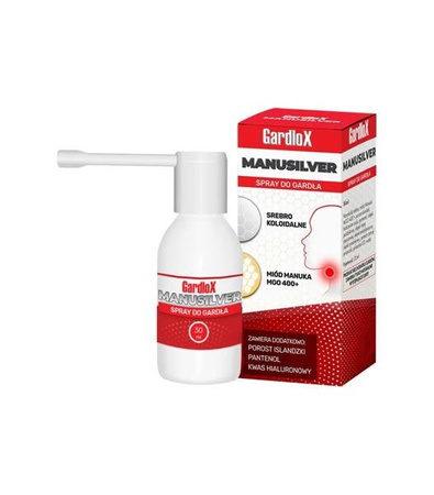 Gardlox Manusilver Spray do gardła 30ml