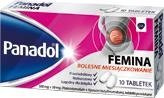 PANADOL FEMINA x 10 tabletek powlekanych