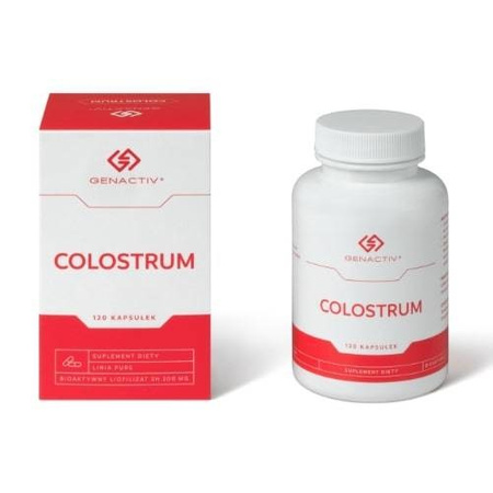 COLOSTRUM GENACTIV, kapsułki 120 sztuk