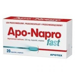 APO-NAPRO FAST 220 MG 20 KAPSUŁEK MIĘKKICH