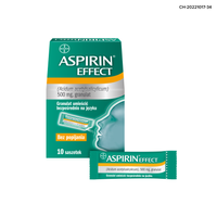 ASPIRIN EFFECT 500 mg granulat x 10 saszetek 