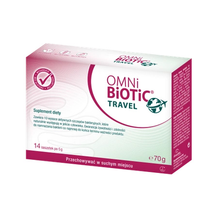 OMNi BiOTiC Travel Probiotyk w saszetkach po 5g, 14 sztuk