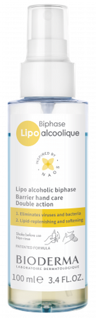 BIODERMA Biphase Lipo Alcoolique płyn biobójczy 100ml