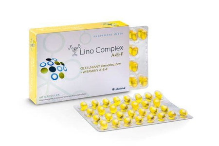 LINOcomplex A+E+F kapsułki, 60 sztuk