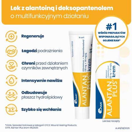 ALANTAN PLUS (20 mg + 50 mg)/g krem 35 g