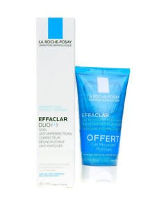 LA ROCHE-POSAY effaclar żel 50ml + effaclar krem duo(+) 15ml
