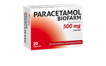 PARACETAMOL Biofarm 500mg x 20 tabletek