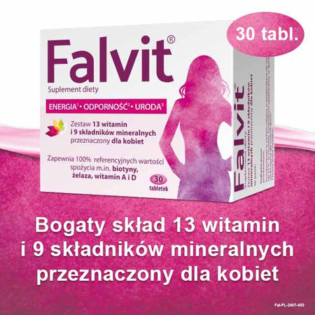 Falvit®, witaminy dla kobiet, 30 tabl.