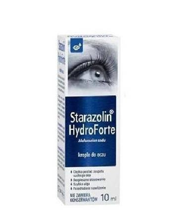 STARAZOLIN HYDROFORTE krople do oczu 10 ml