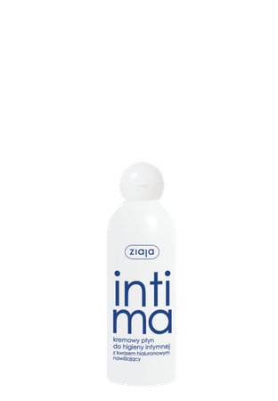 ZIAJA INTIMA Kremowy płyn do higieny intymnej z kwasem hialuronowym, 200 ml