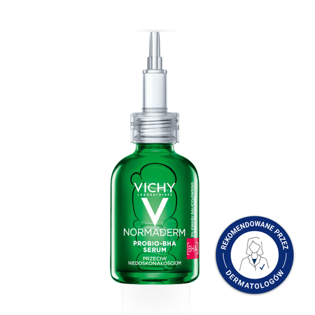 VICHY Normaderm Skoncentrowane Serum z 5% kompleksem kwasów BHA i AHA 30ml DATA WAŻNOŚCI 31.01.2026