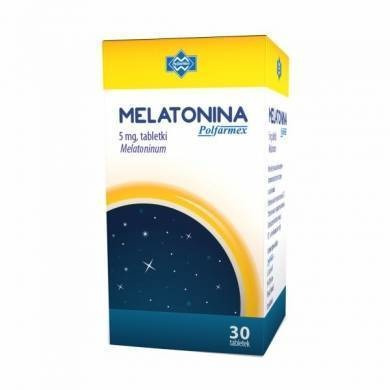 MELATONINA Polfarmex 5mg x 30 tabletek