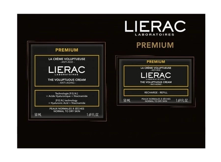 Lierac Premium Zestaw Krem bogaty 50ml + Refill Krem bogaty 50ml