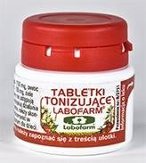 Tabletki tonizujące Labofarm, 20 sztuk