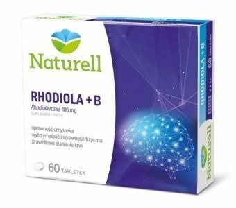 NATURELL Rhodiola + B x 60 tabletek