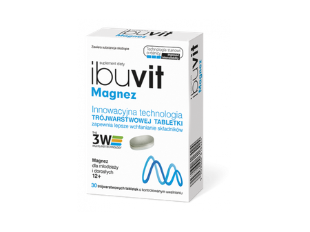 IBUVIT Magnez x 30 tabletek