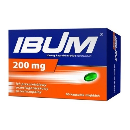 IBUM 200 mg x 60 kapsułek miękkich