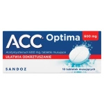 ACC OPTIMA 600 mg x 10 tabletek musujących