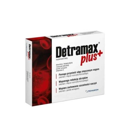 Detramax PLUS tabletki powlekane, 60 sztuk