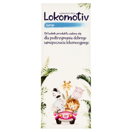 Lokomotiv syrop wspomagający w chorobie lokomocyjnej 130ml