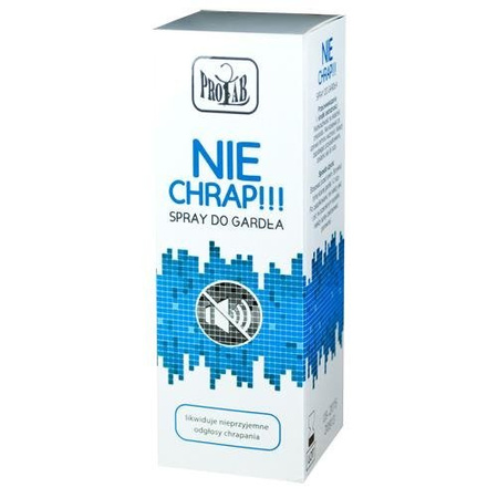 NIE CHRAP!!! spray 30 ml