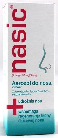 NASIC aerozol do nosa 10 ml
