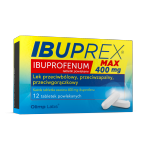 IBUPREX Max 400mg x 12 tabletek powlekanych