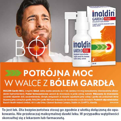 Inaldin Gardło Max 3mg/ml, 30ml aerozol 