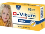 D-Vitum witamina D 1000 j.m., 90 kapsułek twist-off